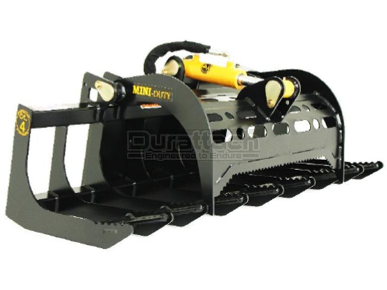 Using a Mini Skid Steer Grapple & Where to Buy Durattach