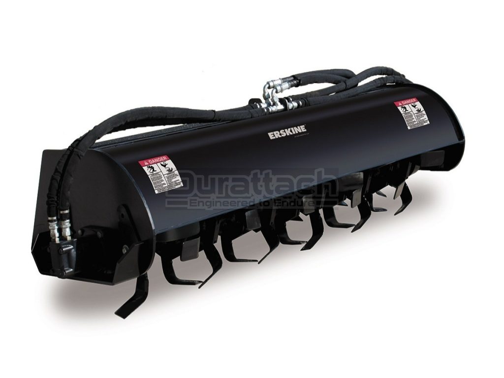 Using a Mini Skid Steer Rototiller & Where to Buy Durattach