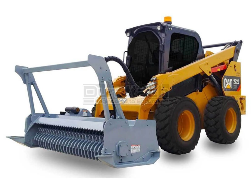 Using a Skid Steer Brush Mulcher & Where to Buy Durattach