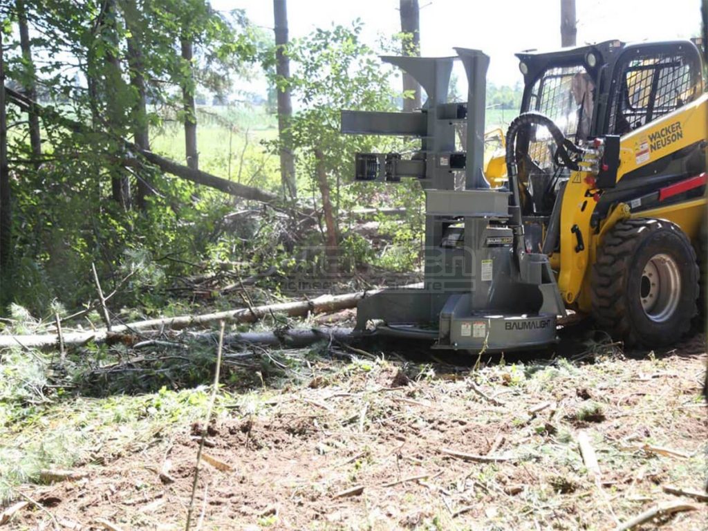 Using a Skid Steer Feller Buncher & Where to Buy Durattach