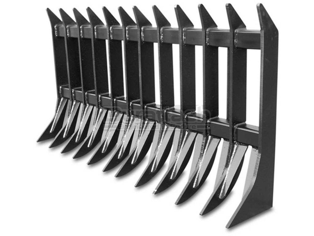 Using a Skid Steer Landscape Rake & Where to Buy Durattach