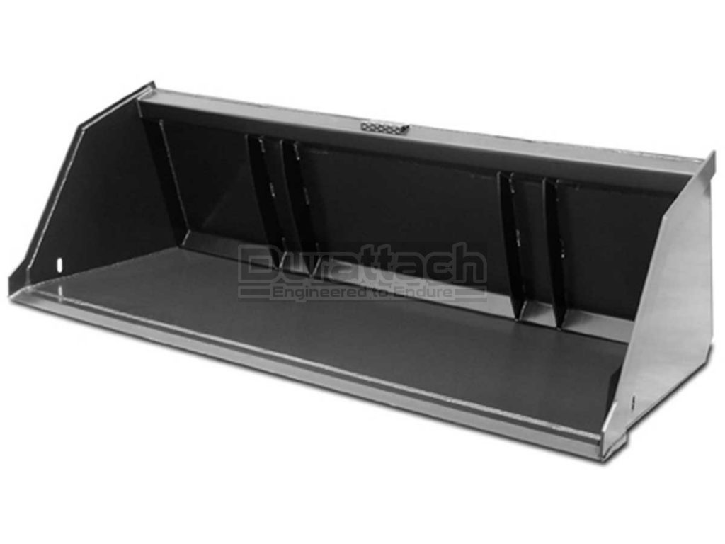 Using a Skid Steer Light Material Bucket & Where to Buy Durattach