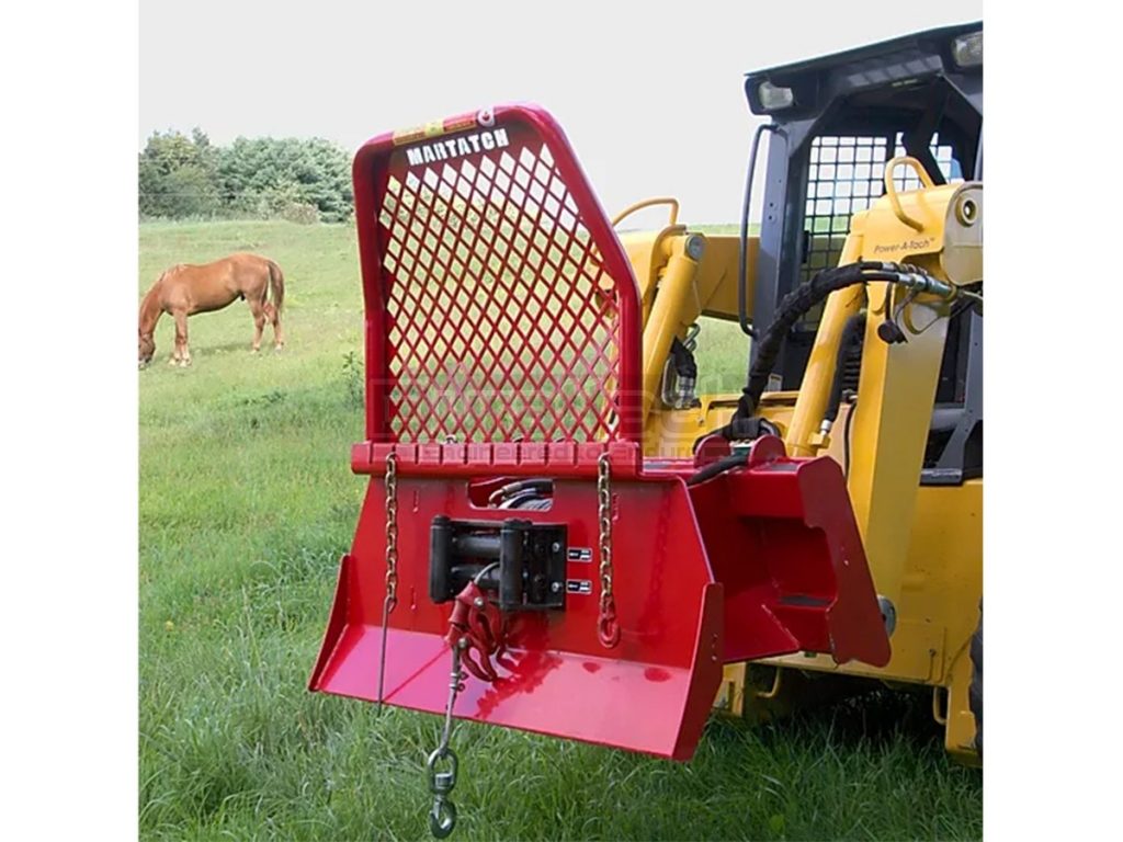 Using a Skid Steer Logging Winch & Where to Buy Durattach