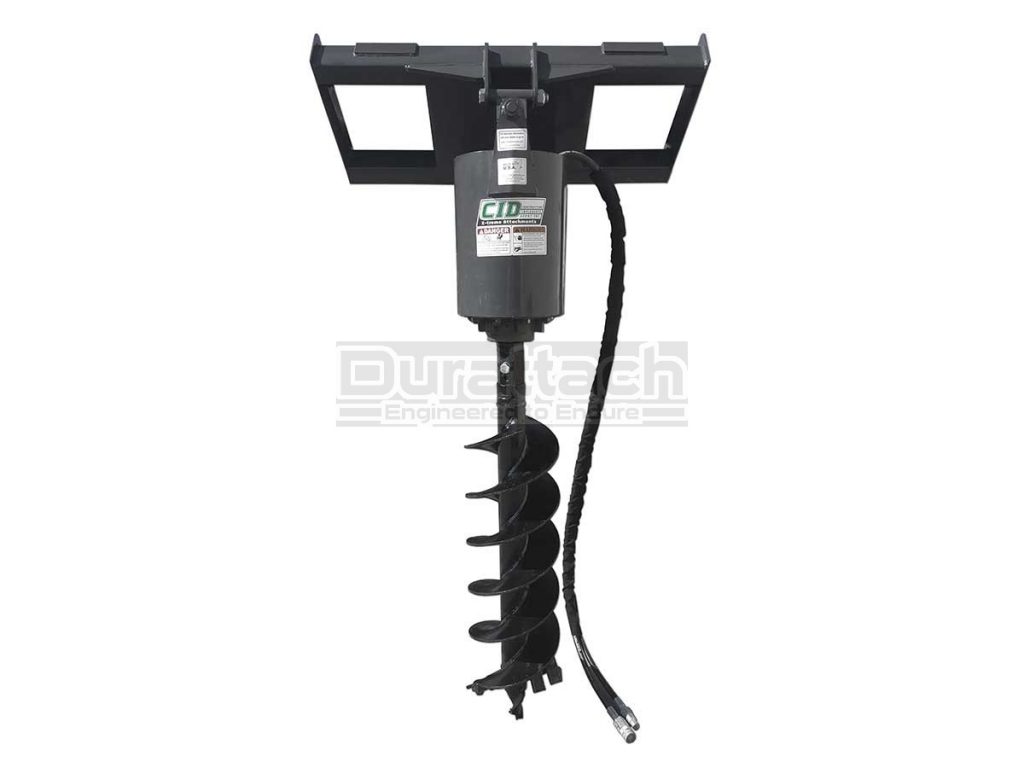 Using a Skid Steer Post Hole Digger & Where to Buy Durattach