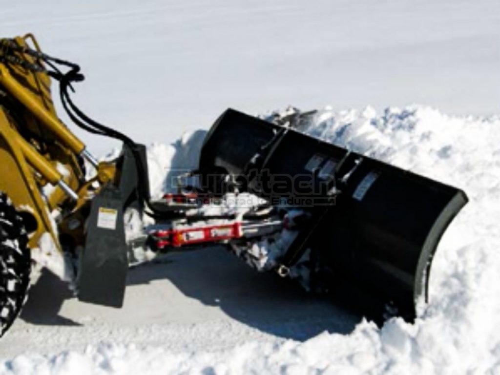 Using a Skid Steer Snow Blade & Where to Buy Durattach