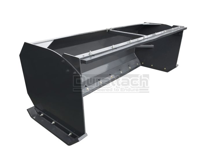 Using a Skid Steer Snow Pusher & Where to Buy Durattach