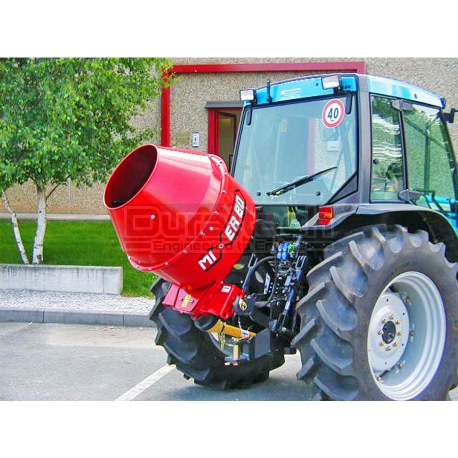 PTO driven cement mixer
