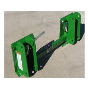 Worksaver Universal Skid Steer Quick-Attach Adapter for John Deere 145 / 146 / 148 / 158 Series Loaders