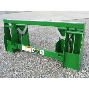 Worksaver Universal Skid Steer Quick-Attach Adapter for John Deere 240 / 245 / 260 / 265 Series Loaders