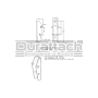 MF Brackets for Models 1462, 1464, 1515, 1520, 1525 811265