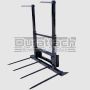 Bale Carriage with Adjustable upright