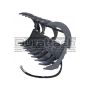 63" CID Heavy Duty Grapple Rake Model HDGR63