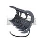 72" CID Heavy Duty Grapple Rake Model HDGR72