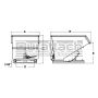Haugen Telehandler Dump Hopper Model DH-150