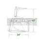 78" CID Heavy Duty Grapple Bucket Model HDGB78