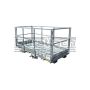 48" x 72" Telehandler Galvanized Work Platform Model MWPG4x6
