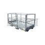 48" x 116" Telehandler Galvanized Work Platform  Model MWPG4x116