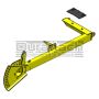 Verminator Draw Bar Attachment with Tire Scraper Part ITD6100-SK