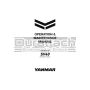 Yanmar Excavator SV40 Operation Manual - Printed Hard Copy - FREE Shipping