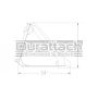 84" CID Track Loader Bucket Model TAKB84