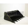 73" Severe Xtreme Duty Low Profile Bucket with Teeth (Skid Steer Buckets)