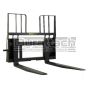 42" 4,200 lbs. "Xtreme Duty" Walk-Thru Skid Steer Pallet Forks Model 1PFWT42