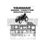 Yanmar Tractor YM165 Operation Manual - Printed Hard Copy - FREE Shipping