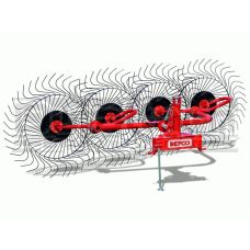 Befco 3-Point Tractor 4-Wheel Finger Hay Rake Model RS2-04R