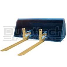 Clamp-on Bucket Forks 1000 lb Wide BR-1000W