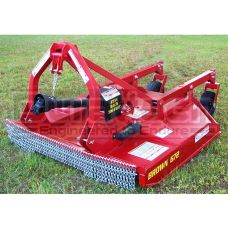 72" Brown 672HD Extra Heavy Duty 3-Point Tractor Rotary Brush Cutter