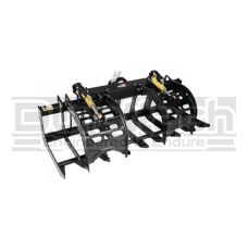 Construction Attachments Compact Root & Brush Grapple (larger unit shown)