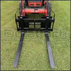 48" 4,000 lbs. "Worx Duty" Skid Steer Pallet Forks Model 1PFWX48