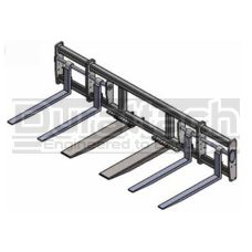 Haugen Telehandler Fork Spreader Model MDH-144-FS