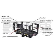 Haugen Telehandler Work Swing Door Assembly Model WP-1-DR