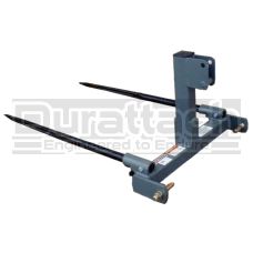 Worksaver Tractor 3-Point Mount Dual Bale Spear Model HS-3000