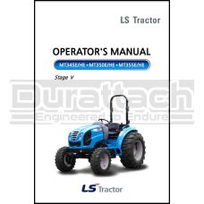 LS Tractor MT355E Operators Manual - Digital Download
