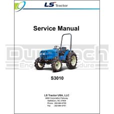 LS Tractor S3010 Service Manual - Digital Download