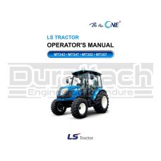 LS Tractor MT347H Operation Manual - Digital Download