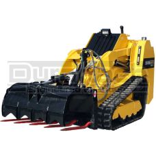 48" Mini Manure Fork With Grapple Model MMUFG48MSS100