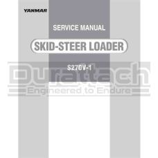 Yanmar Skid Steer S270V-1 Service Manual - Digital Download