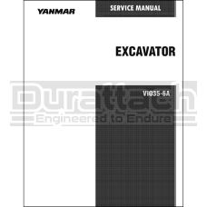 Yanmar Excavator ViO35-6A Service Manual