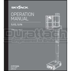 SkyJack SJ16 Vertical Mast Lift Operation Manual - Digital Download