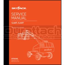 SkyJack SJ45T Telescopic Boom lift Service Manual - Digital Download