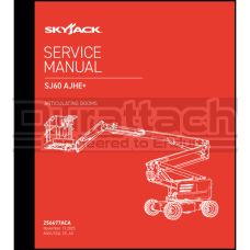 SkyJack SJ60 AJHE+ Articulating Boom Lift Service Manual - Digital Download