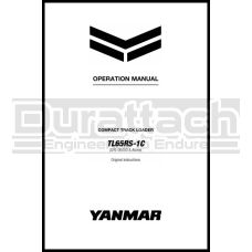 Yanmar Track loader TL65RS-1C Operation Manual - Printed Hard Copy - FREE Shipping