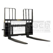 42" 4,200 lbs. "Xtreme Duty" Walk-Thru Skid Steer Pallet Forks Model 1PFWT42