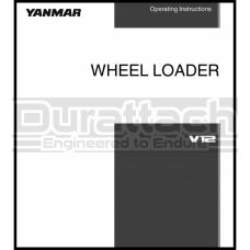 Yanmar Wheel loader V12 Operation Manual - Printed Hard Copy - FREE Shipping