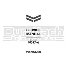 Yanmar Excavator VIO17-A Service Manual