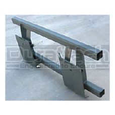Worksaver Universal Skid Steer Quick Attach Adapter for Compact Pin-On Loaders Model 832655