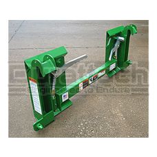 Worksaver Universal Skid Steer Quick-Attach Adapter for John Deere 200X, 200CX, H120, H130, H160, D120, D160 Loaders